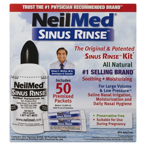 Buy NeilMed Sinus Rinse Nasal Wash Complete Kit 1 EA | Sobeys Inc.