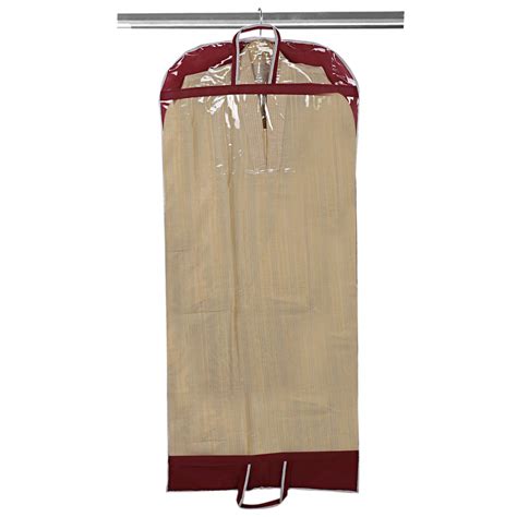 Kuber Industries Non Woven 1 Piece Long Suit Sherwani Cover (Maroon ...