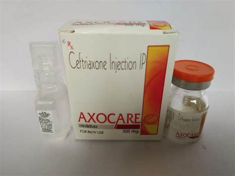 AXOCARE-500mg Injection Evershine Lifesciences Pvt. Ltd.