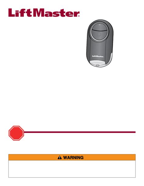 Image result for Program Lift Master 375Ut