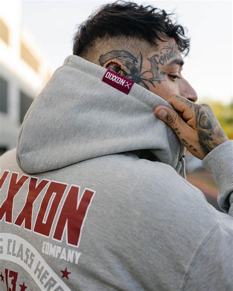 Maroon Weld Zip Up Hoodie - Heathered Gray | Dixxon Flannel Co.