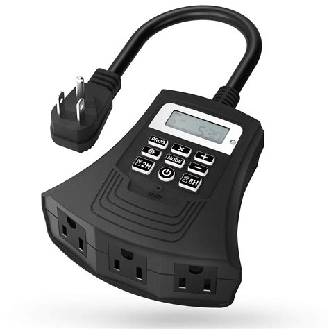 Buy Fosmon 7 Day Outdoor Heavy Duty Digital Programmable Timer with 3 ...