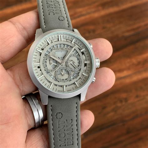 Full Grey Leather Watch – Watch Theory