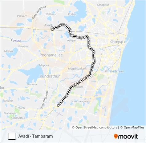 70 Route: Schedules, Stops & Maps - Avadi (Updated)