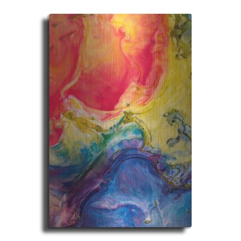 Buy Luxe Metal Art Ice Cream Flow by Epic Portfolio, Metal Wall Art ...