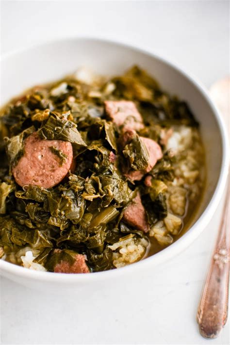 Green Gumbo Recipe (Gumbo Z’Herbes) - The Forked Spoon