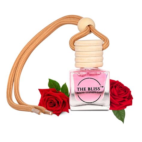 The Bliss Car Perfume | Air Freshener with Essential Oils Long lasting ...