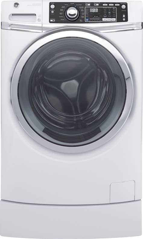 GE GFW490RSKWW 28 Inch Front Load Washer with 4.9 cu. ft. Capacity ...