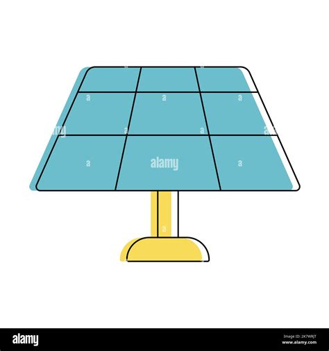 Simple solar panel icon. Renewable and alternative sun energy symbol ...