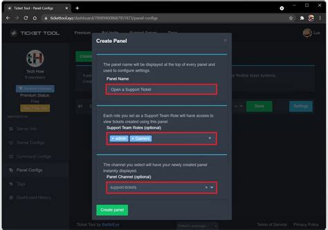 Discord Ticket Tool Tutorial 的图像结果