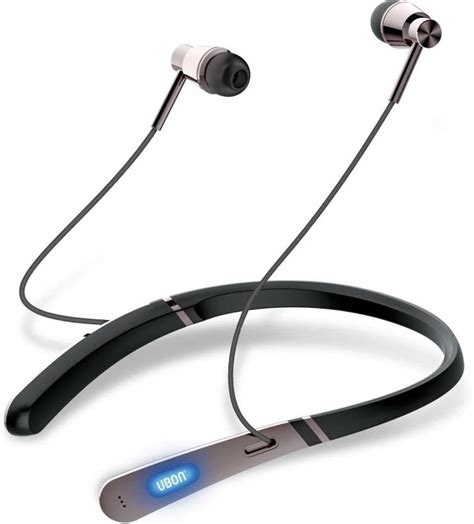 Ubon CL-25 Zono Bass Wireless Neckband with 15 Hour Battery Life ...