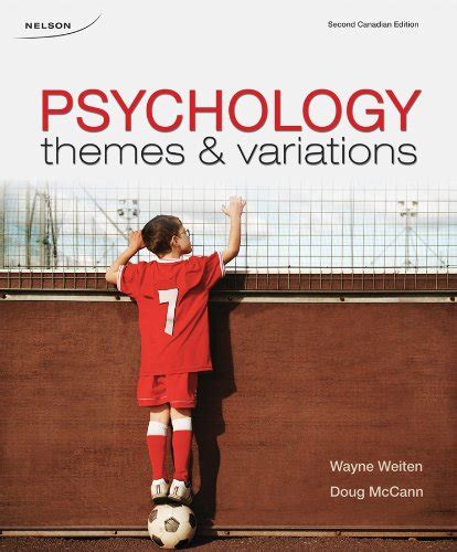Amazon.in: Buy Psychology Themes And Variations 2/e/canadian Charts ...