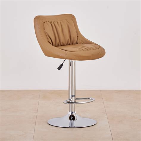 Buy Smith Faux Leather Bar Stool - Brown from Home Centre at just INR ...