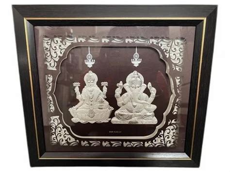 Silver God Frames - 999 silver mahavir swami frame Manufacturer from Mumbai