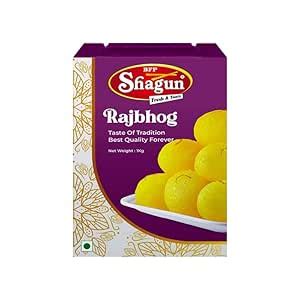 BFP SHAGUN Rajbhog 1Kg Authentic Indian Sweet Rich Flavor Creamy ...