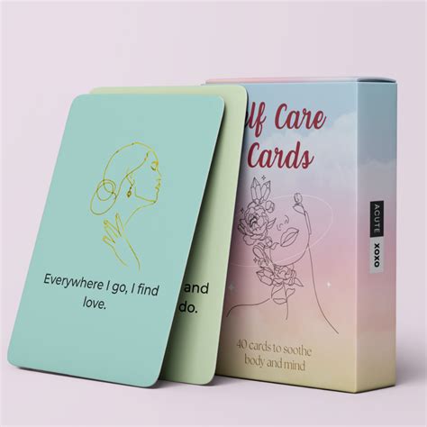 Best Self Care Product | 40 Positive Affirmation Cards for Women | Self ...