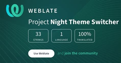 Night Theme Switcher - English @ Hosted Weblate