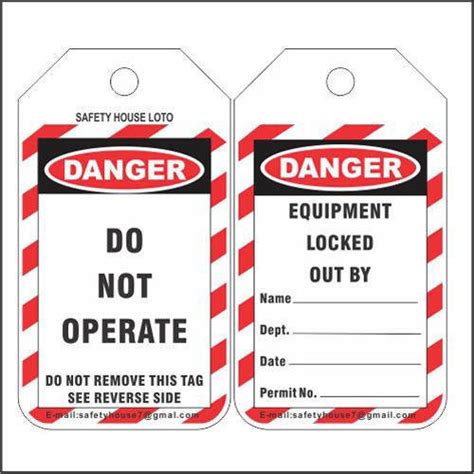 Lockout Green Tag Manufacturer in Telangana