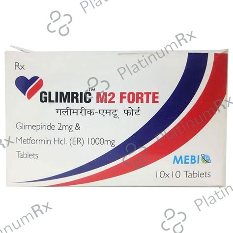 Glimric M2 Forte Tablet ER: View Uses, Side Effects, Price and ...