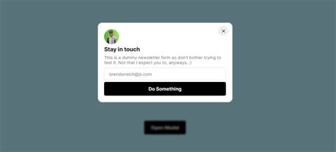 HTML/CSS Modals 的图像结果