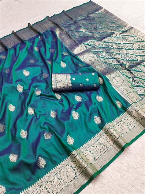 Mb 3284 Soft Banarasi Silk Golden Zari Weaving Saree Collection