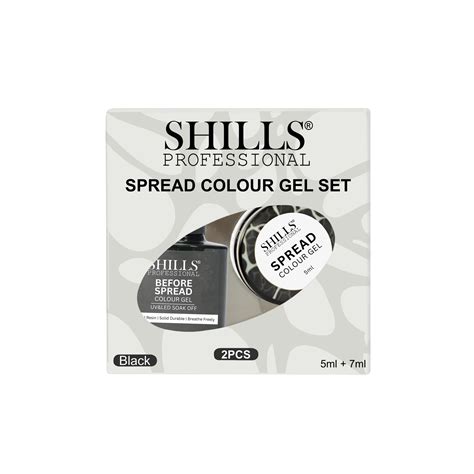 Spread Colour Gel Set (Black) – Shills Professional