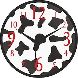 Buy Siya Trading 12-inch Wall Clock (Step Movement, Black Frame) Online ...