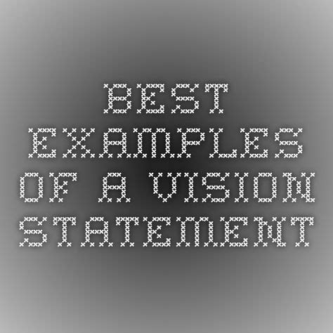 Image result for Company Vision Statements