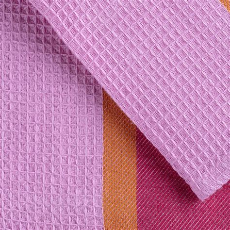 Buy PORTICO Huck-A-Back Multicolour Colourblocked Printed Cotton Bath ...