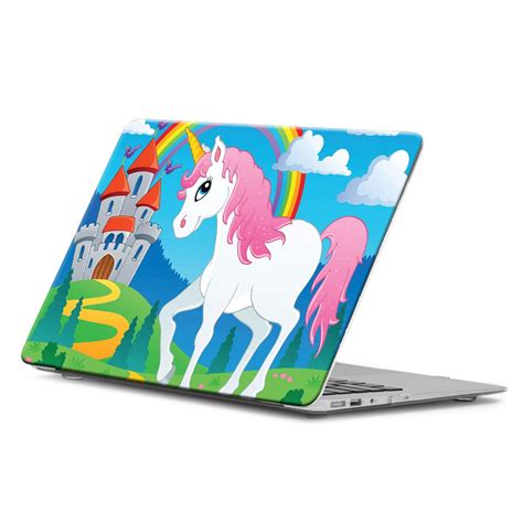woopme® Unicorn Laptop Skin Vinyl Stickers for All Laptop Multicolour ...