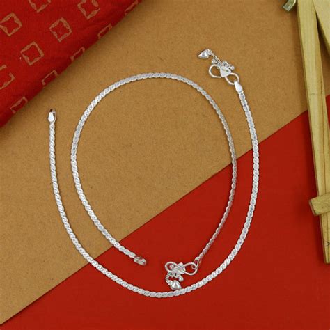 Buy ACPL 925 Hallmarked Pure Silver Payal 14816-26 Online 7723721982005 ...