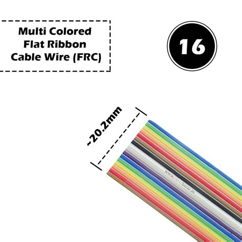 Multi Colored Flat Ribbon Cable Wire for Efficient Internal Wiring