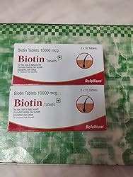 Refollium Advanced Biotin for Hair Loss and Hair Growth - Hair Vitamin ...