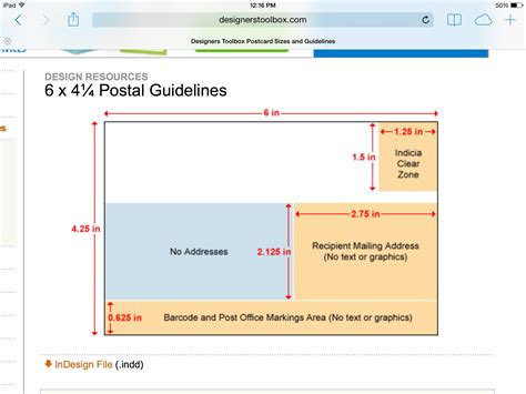 Standard Size Postcard Dimensions Postcard Sizes: A Guide To The