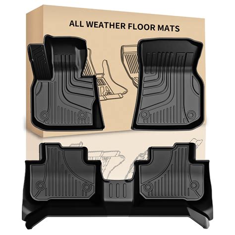 Original Floor Mats for 2019-2024 BMW X3/X4 - IKABEVEM Custom Fit Floor ...