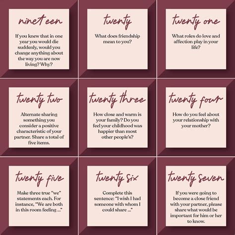 Second Date Questions - Powerful and Intimate Questions to Ask Your Crush