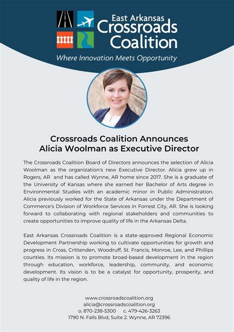 Crossroads Coalition is a Regional Economic Development Partnership ...