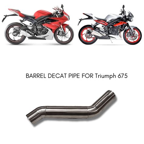 Decat and Link Pipes – Barrel Exhaust