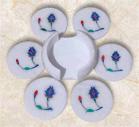 Marble Coaster Manufacturer, Exporter & Supplier from Agra India
