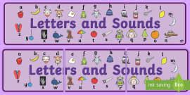 Lettering Alphabet | Alphabet Display Letters | Twinkl