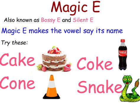 Image result for Example of Magic E