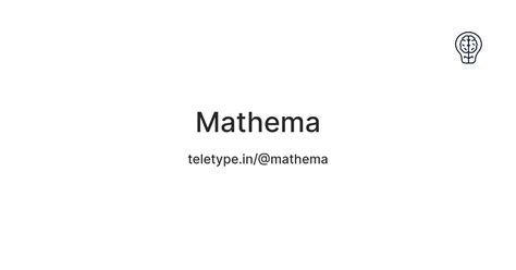 Mathema — Teletype