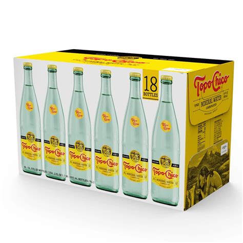 Bottles of Topo Chico mineral water seen on ice at Atmosphere City of Angels Launch Party Powered by