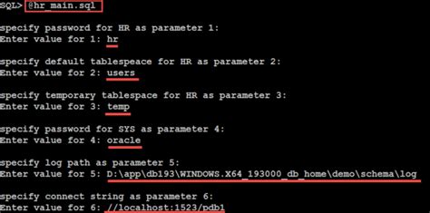 Oracle Database 21C Sample Schemas 的图像结果
