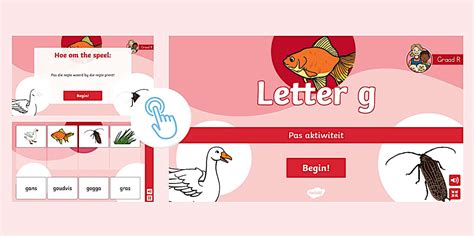 G-Klank Interaktiewe speletjie