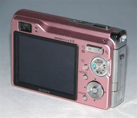 Sony Cyber-shot DSC-W80 7.2MP Digital Camera - Pink #2188