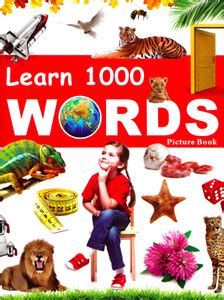 My First 1000 Words Book For Kids, Early Learning Picture Book To Learn ...
