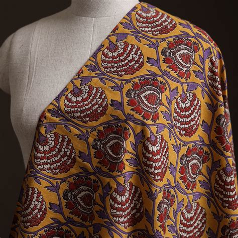 Kalamkari Printed Cotton Fabric