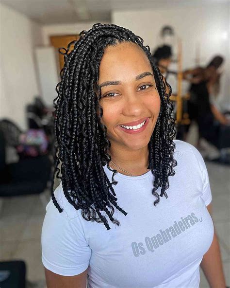 Shoulder Length Box Braids