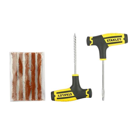 Stanley STHT80891-0 Flat Tubeless Tyre Repair Kit For Cars & Bikes ...